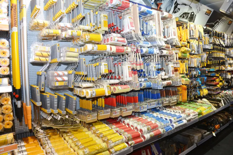 kyiv-ukraine-march-house-paint-rollers-painting-brushes-sale-store-150500489